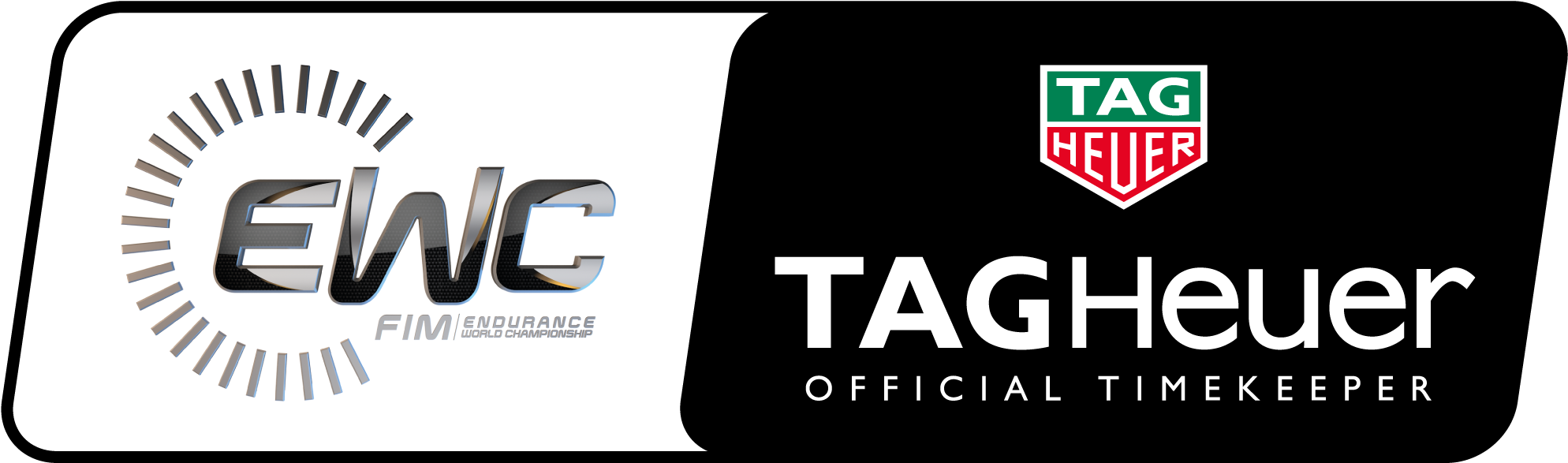 News - Tag Heuer Logo White Clipart (2105x670), Png Download