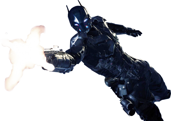 Download Download Png - Transparent Batman Arkham Knight Clipart (700x497), Png Download