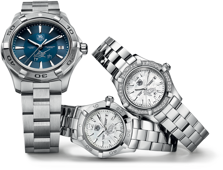 Tag Heuer Cayman Islands Aquaracer Guy Harvey Exclusive - Tag Heuer Cayman Islands Edition Clipart (960x623), Png Download