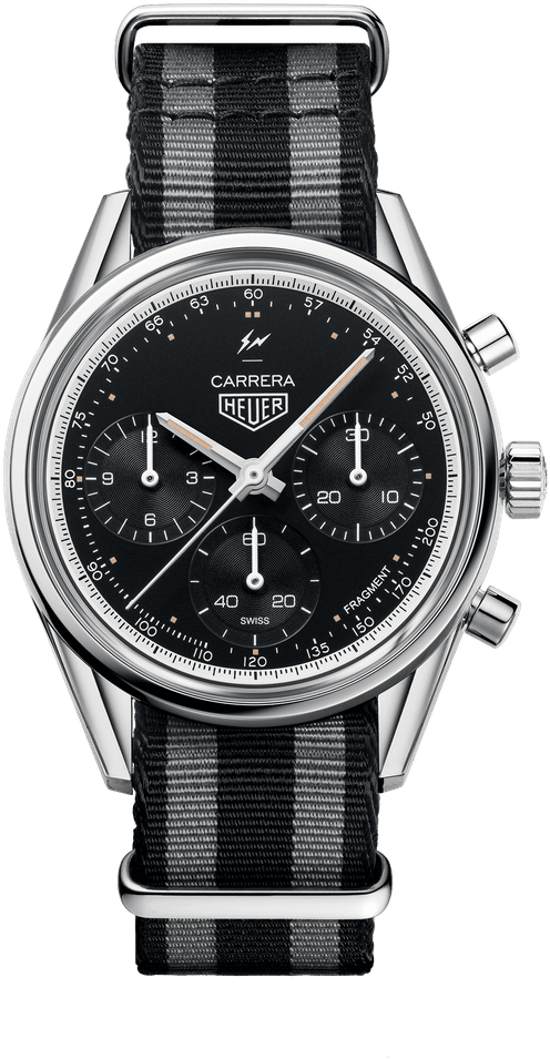 Carrera Fragment - Tag Heuer Carrera Heuer Hiroshi Fujiwara Clipart (960x1134), Png Download