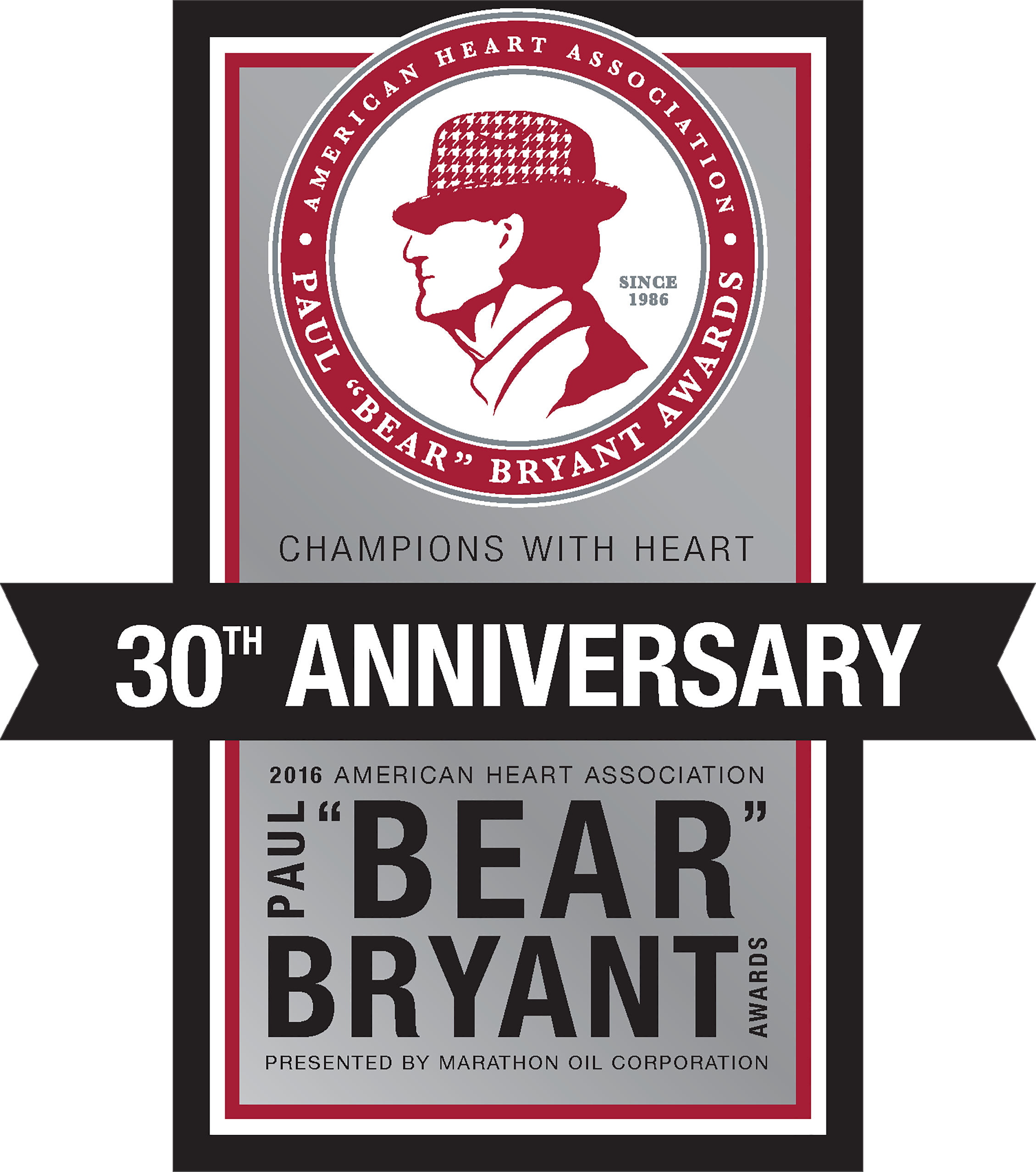 Bryant Logo Png - 2017 Paul Bear Bryant Awards Logo Clipart (2259x2555), Png Download