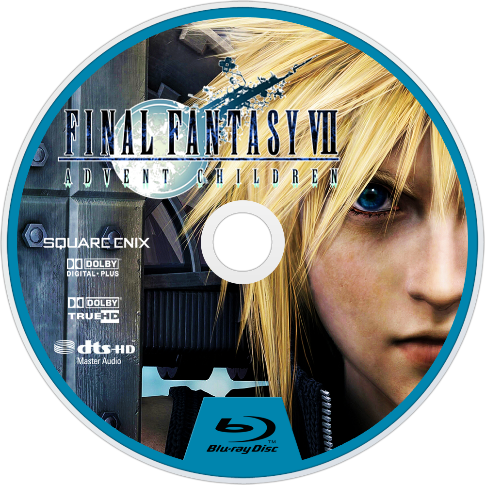 Final Fantasy Vii - Final Fantasy Vii 3 Disc Clipart (1000x1000), Png Download