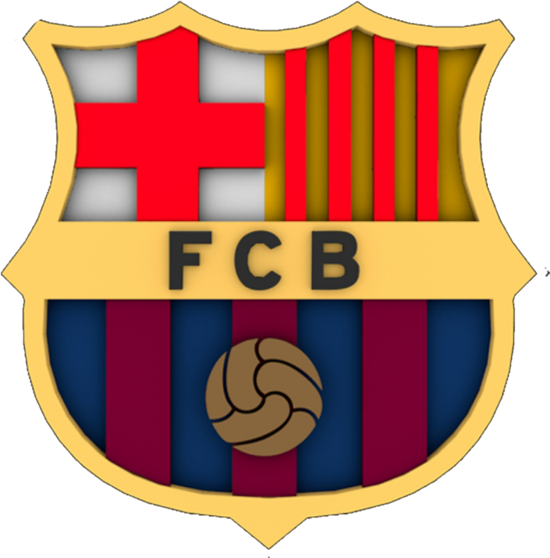 Fcbarcelona Sticker - Barcelona Logo Dream League Png Clipart (1024x1024), Png Download