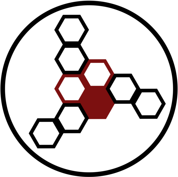 Crush Logo Png - Hexagon Vertical Planter Clipart (584x579), Png Download