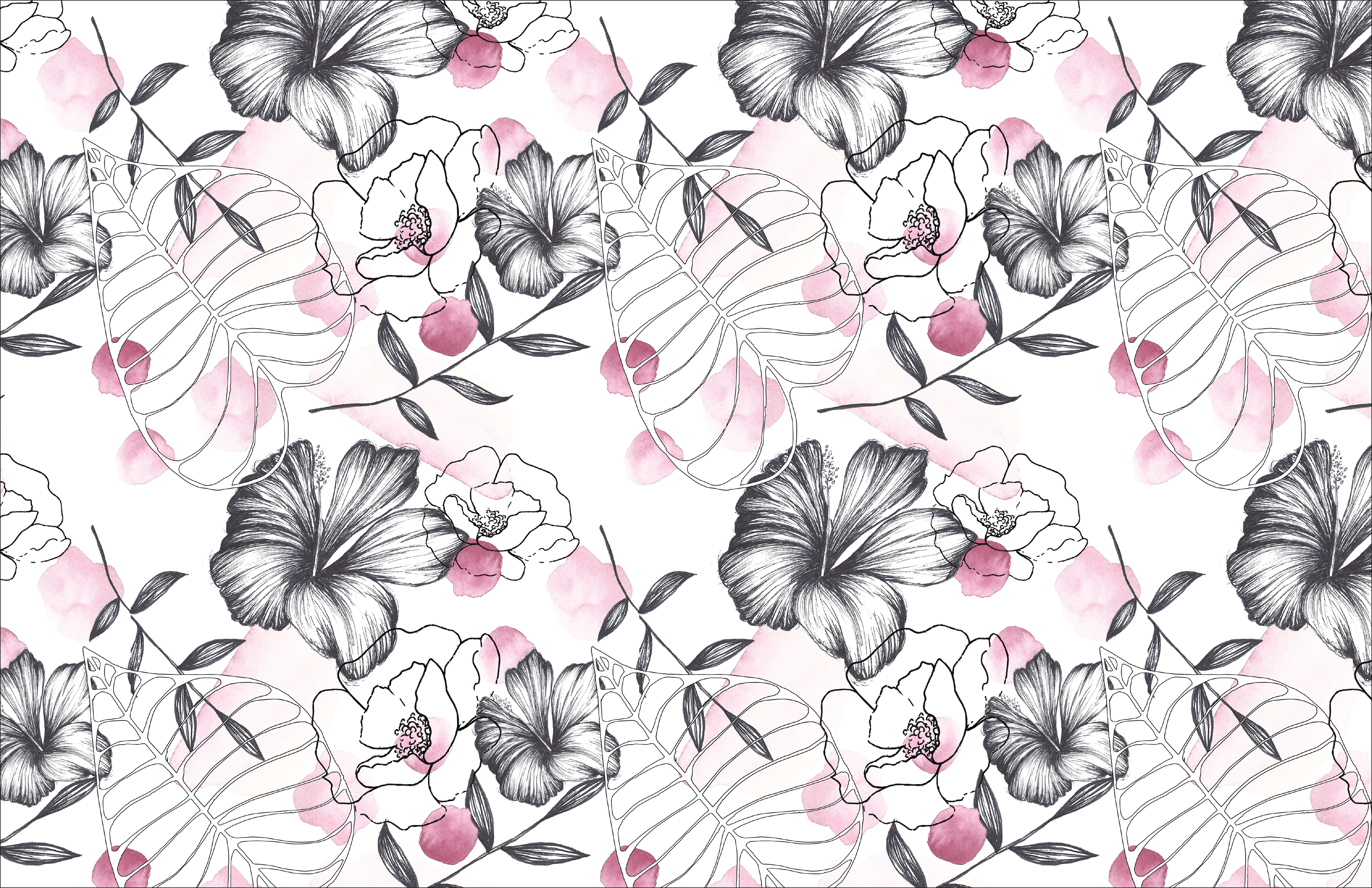 Ohana The J - Chinese Hibiscus Clipart (3840x2485), Png Download