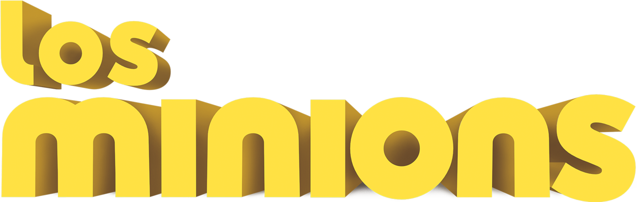 Los Minions - Minions Word Png Clipart (1280x544), Png Download