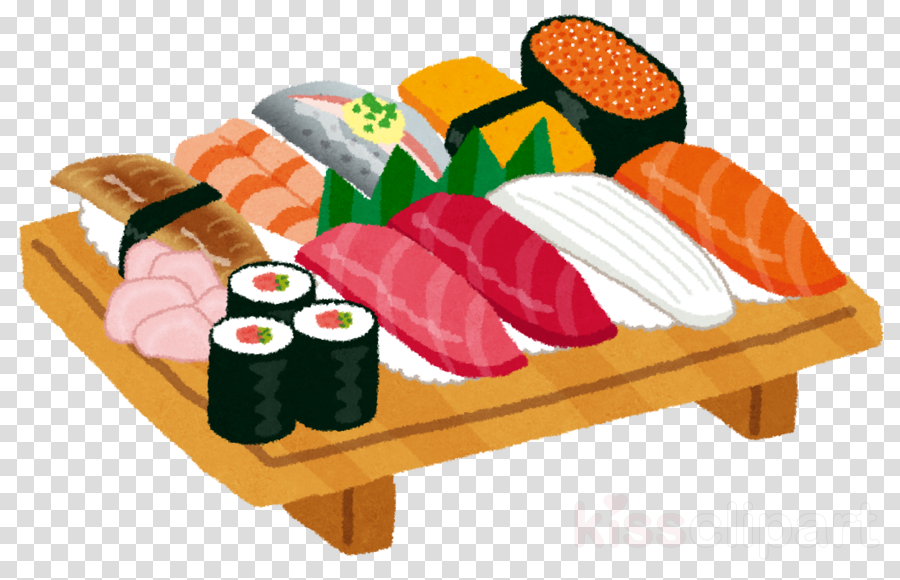 Sushi Clipart Aki Sushi Bar Drummondville Japanese - Sushi Clipart - Png Download (900x580), Png Download