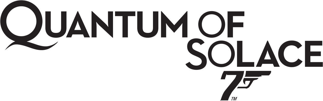 File - Quantumofsolace-logo - Svg - Quantum Of Solace Logo Png Clipart (1280x408), Png Download