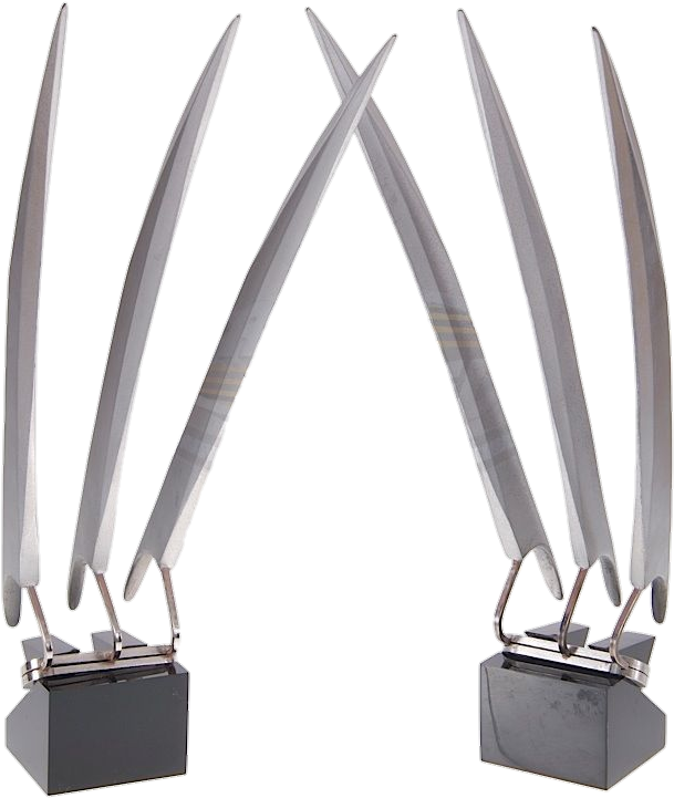 #freetoedit #awesome #cool #wolverine #claws - Wolverine Adamantium Claws Clipart (609x721), Png Download