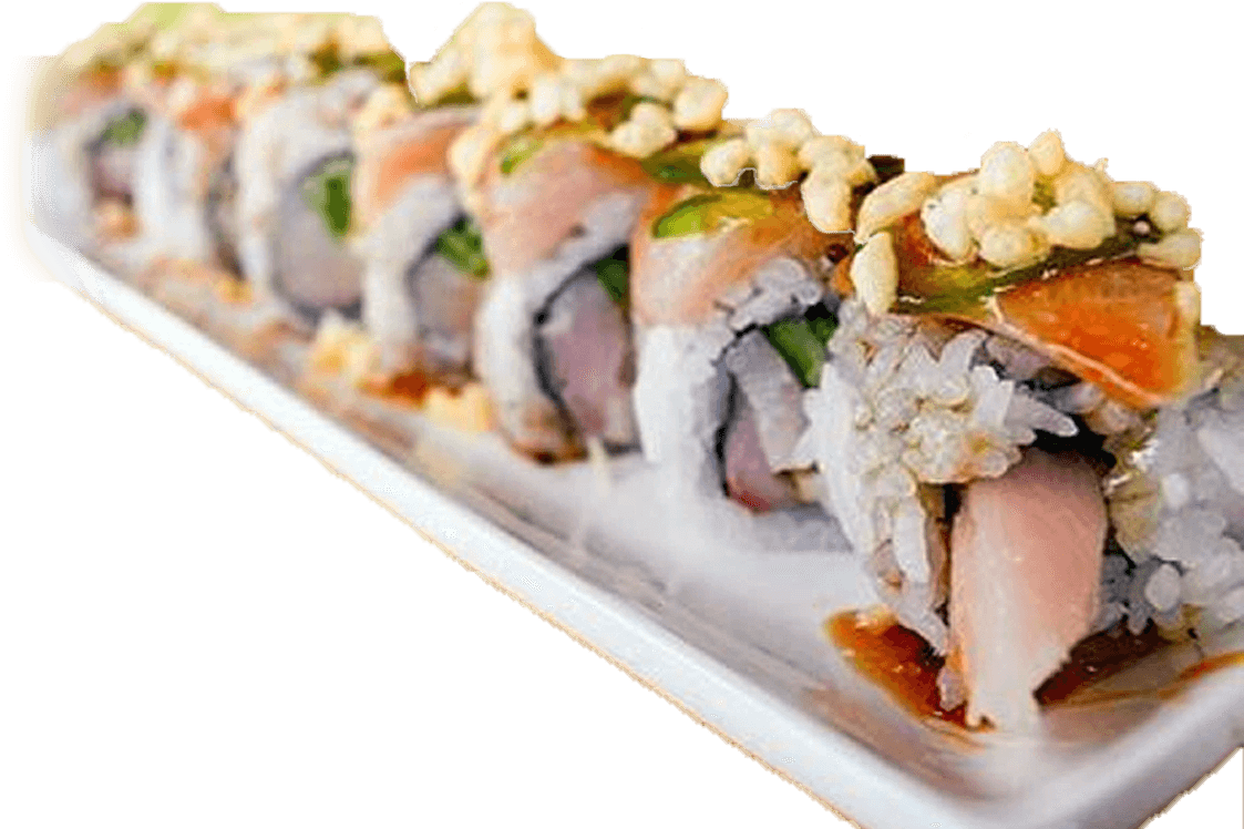 Sushi Roll Png - California Roll Clipart (1132x748), Png Download