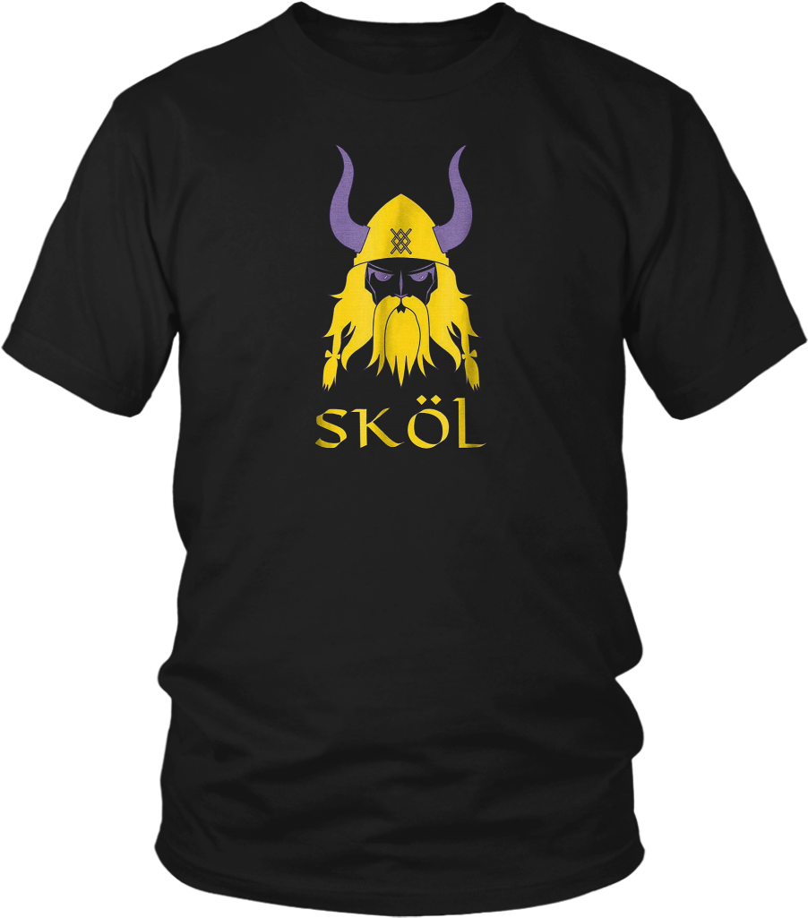 Skol Shirt Nordic Scandinavian Warrior Viking Helmet - Tough Mudder Holy Grail Clipart (1024x1024), Png Download
