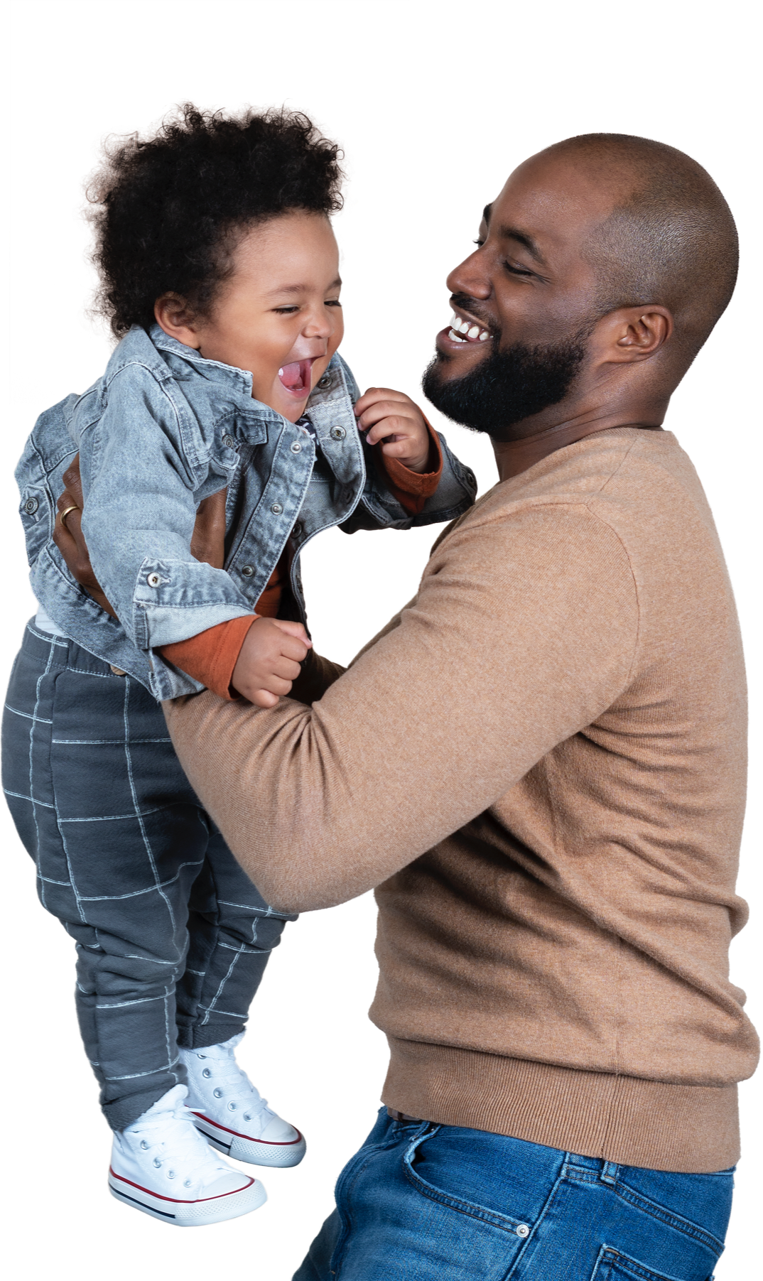 Busy-parents - Father Clipart (1074x1803), Png Download