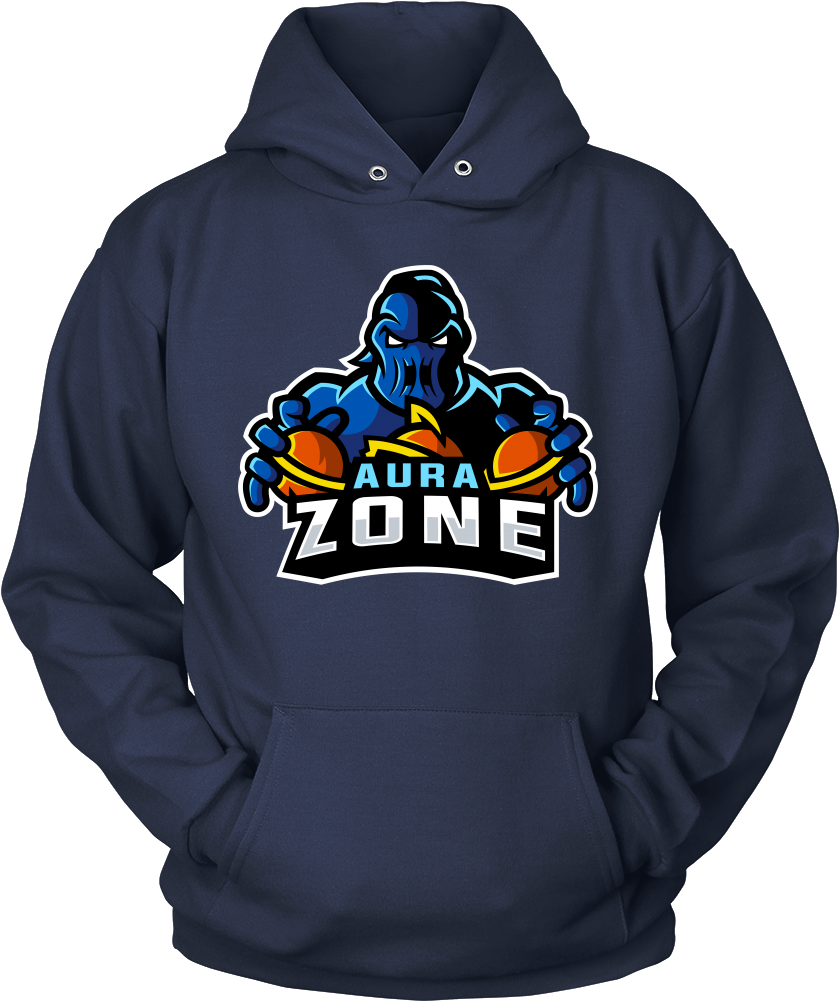 Aura Zone Logo Hoodie T Shirt Clipart Large Size Png Image Pikpng
