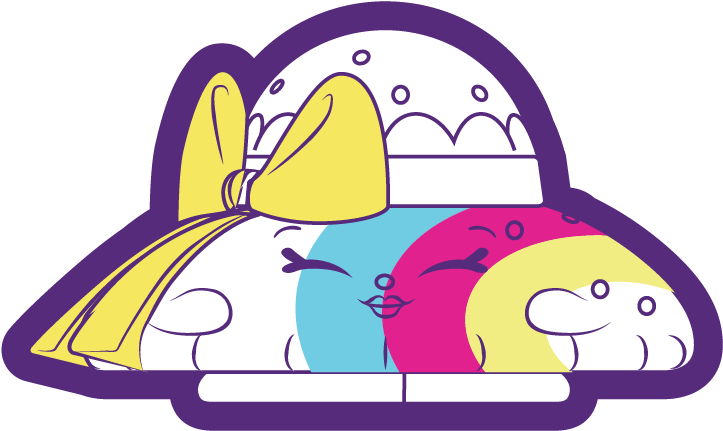 Shopkins Sunni Brim A - Rainbow Dreamers Tribe Shopkins Clipart (834x834), Png Download