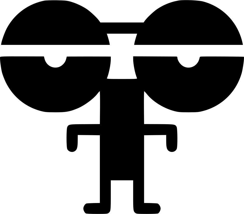 Huge Eyes Monster Comments - Circle Clipart (980x858), Png Download