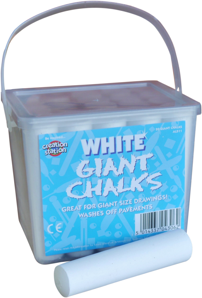 Chalk, Giant, White - Box Clipart (1024x1024), Png Download