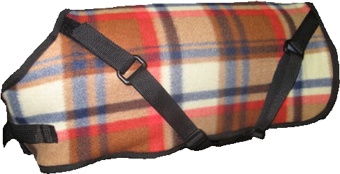 Wool Fleece Dog Coat - Tartan Clipart (600x600), Png Download
