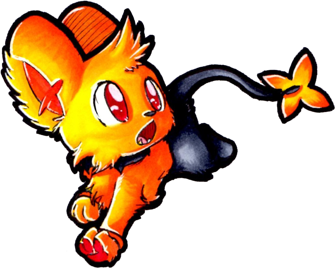 403 Shinx~ - Cartoon Clipart (1190x913), Png Download