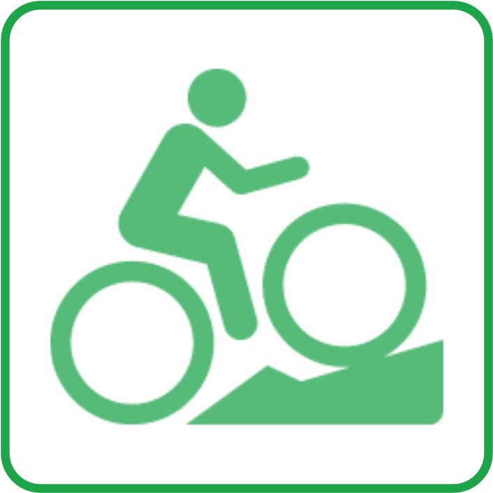 Outdoors , Png Download - Bike Clipart (706x706), Png Download