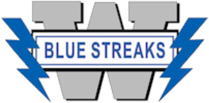 Woodstock High School Blue Streaks Clipart (720x720), Png Download