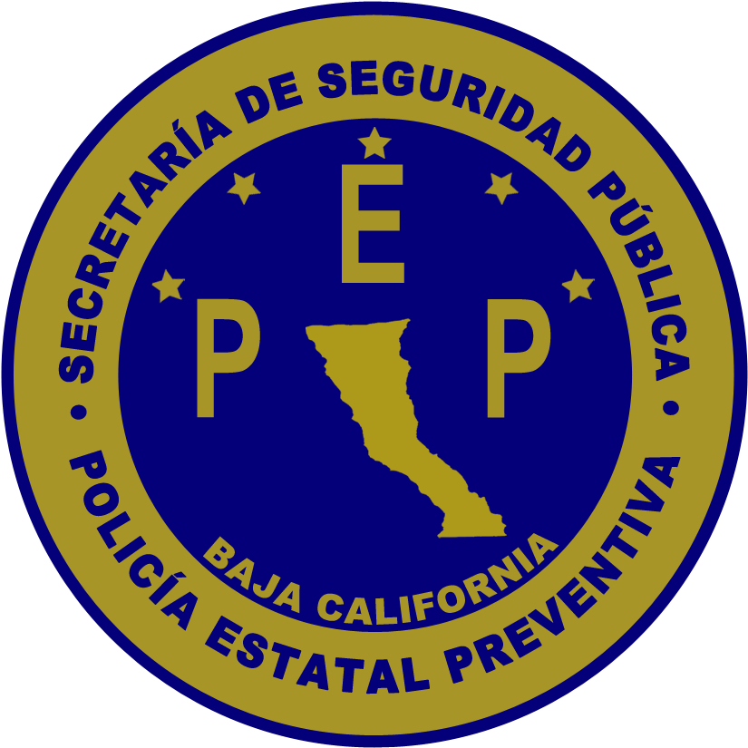 Logo Policia Estatal De Baja California - Baja California Clipart (850x850), Png Download