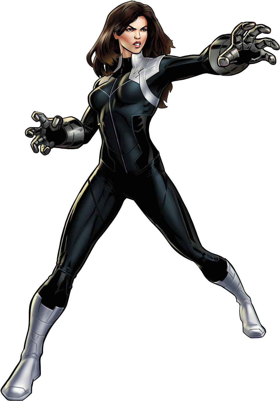 707kib, 1500x1500, Daisy Johnson - Marvel Avenger Alliance Black Widow Clipart (1500x1500), Png Download
