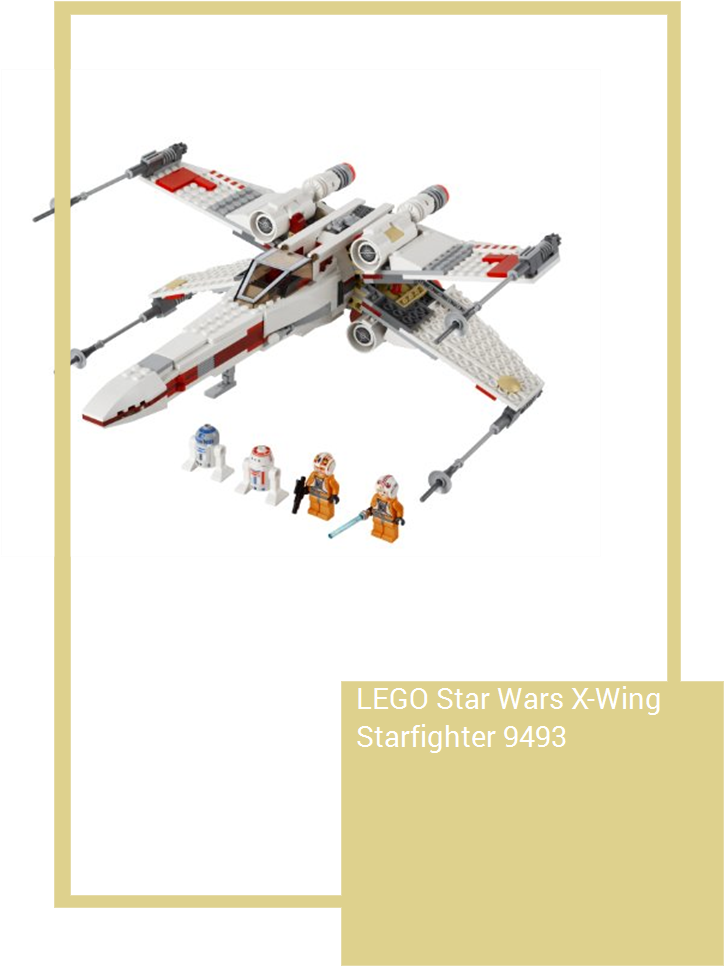Lego Star Wars X-wing Starfighter - Lego Star Wars X Wing Clipart (735x1100), Png Download
