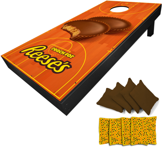 Reese's Cornhole Boards - Chocolate Clipart (600x600), Png Download