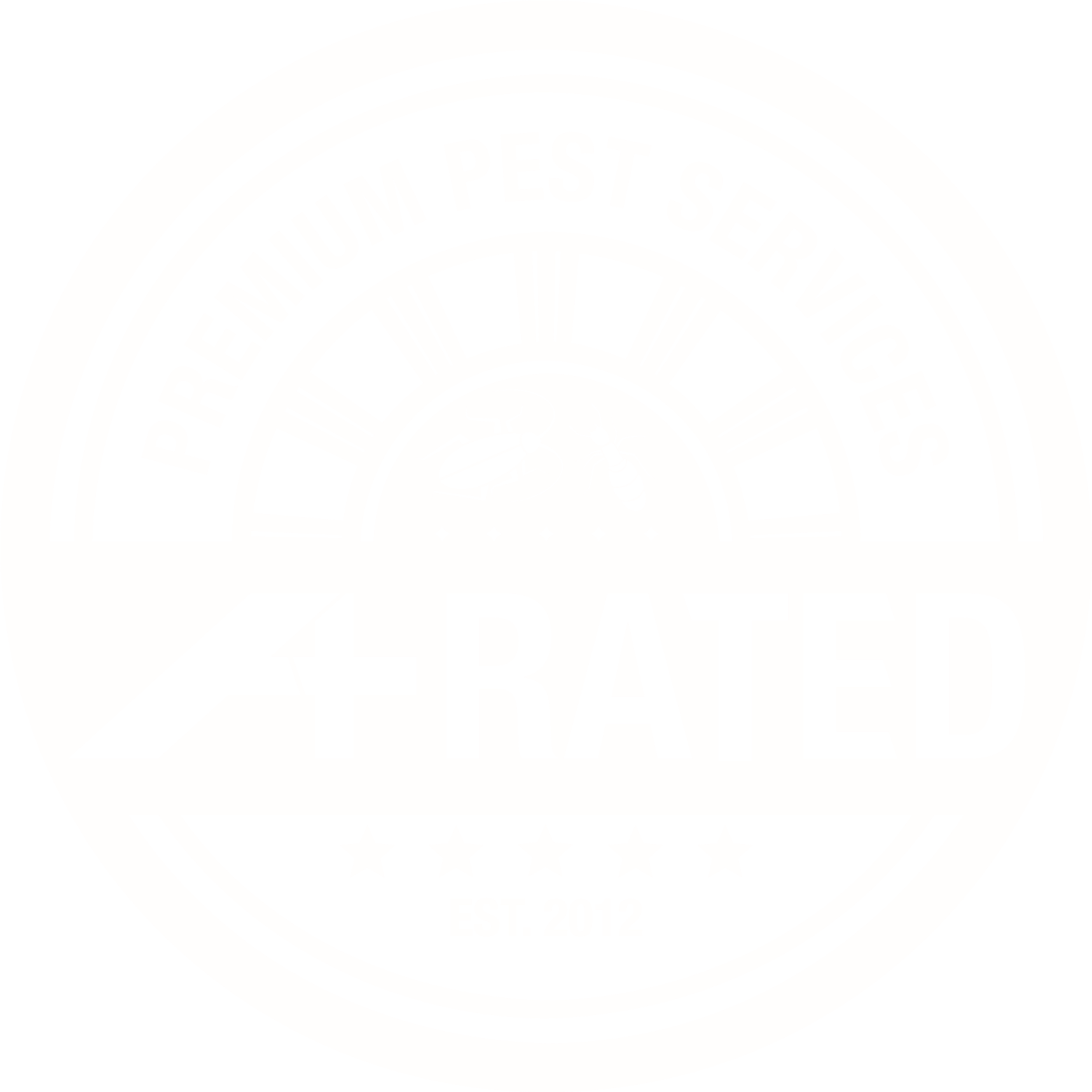 A Rated Pest Control - Circle Clipart (1800x1800), Png Download