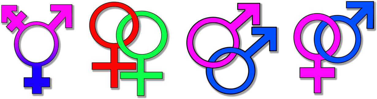 Homosexuality Clipart (1280x350), Png Download