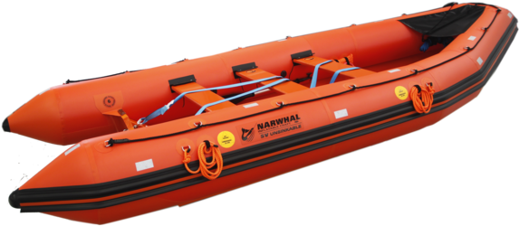 Narwhal Sv-480 Mob, Without Engine - Inflatable Boat Clipart (699x466), Png Download