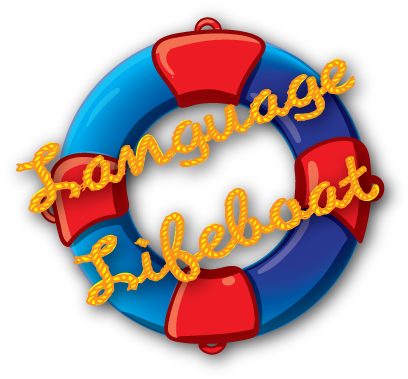 Language Lifeboat - Circle Clipart (418x386), Png Download