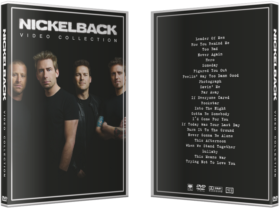 Nickelback - Video Collection - Book Cover Clipart (954x706), Png Download