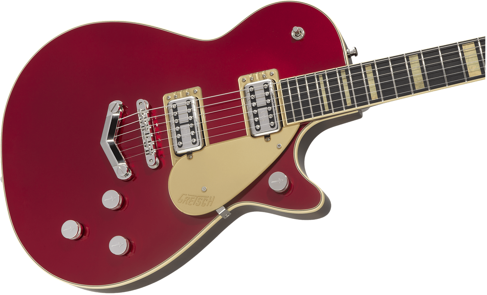 Gretsch G6228 Players Edition Jet Bt V-stoptail Candy - Gretsch G6228 Players Edition Clipart (1600x971), Png Download