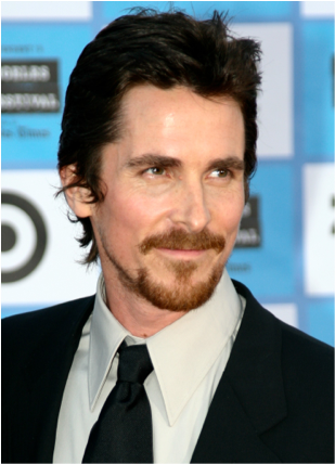 Christian Bale - Jennifer Lawrence With Christian Bale Clipart (631x651), Png Download