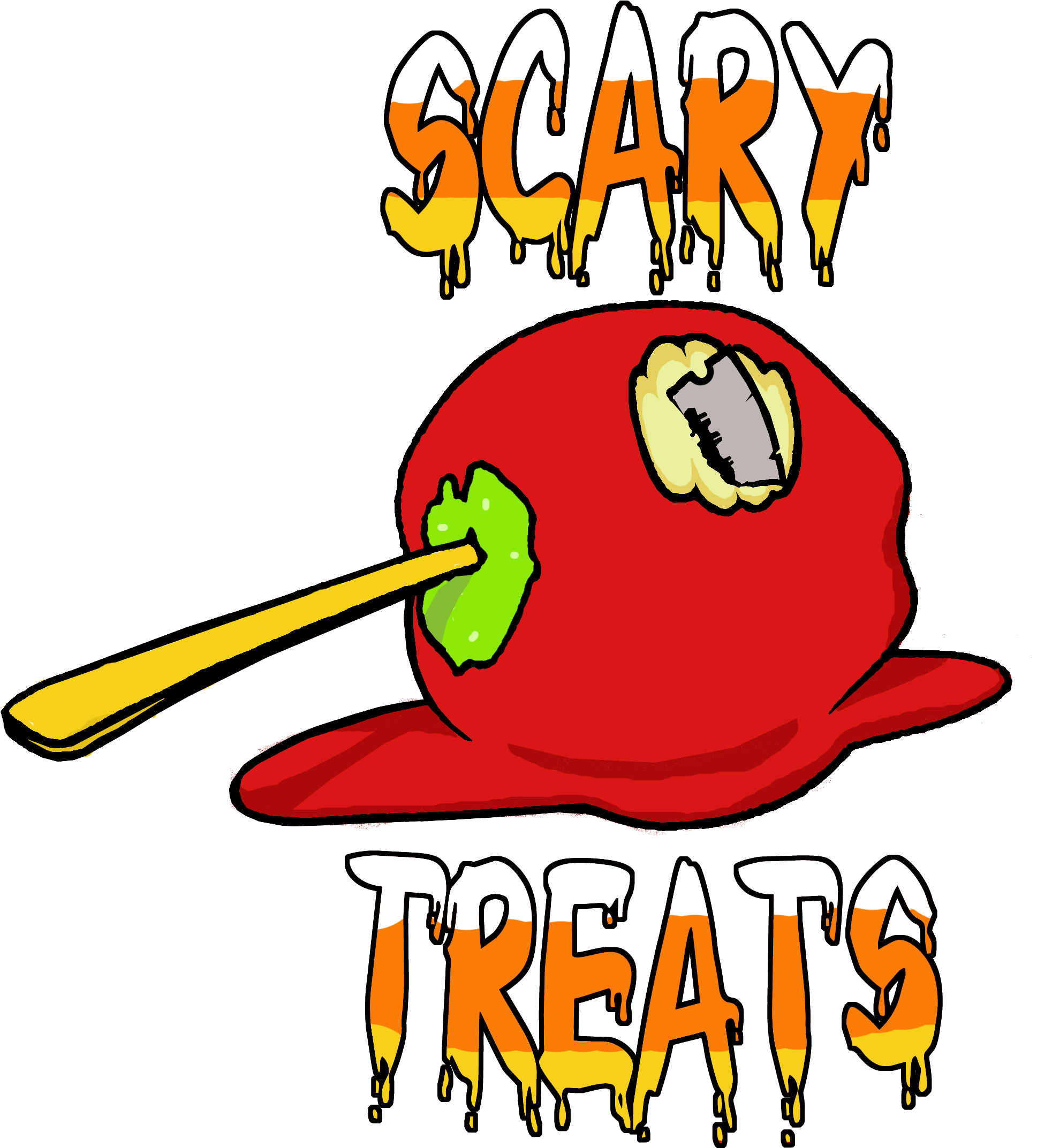 Candy Apple Clipart (2488x2468), Png Download