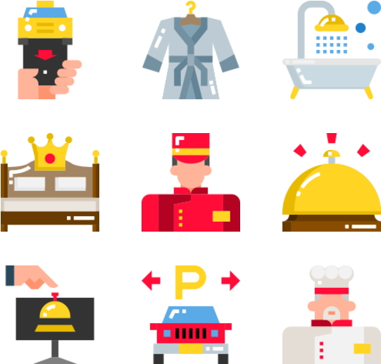 Hotel Clipart (600x564), Png Download