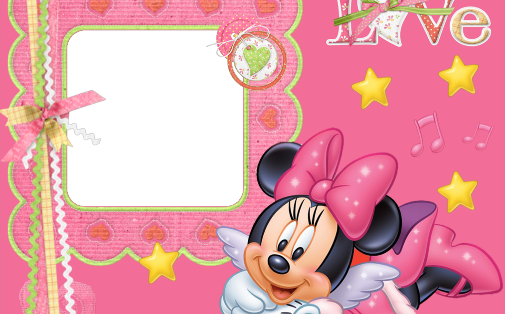 Wall Painting Of Minnie Mouse Clipart (1013x630), Png Download