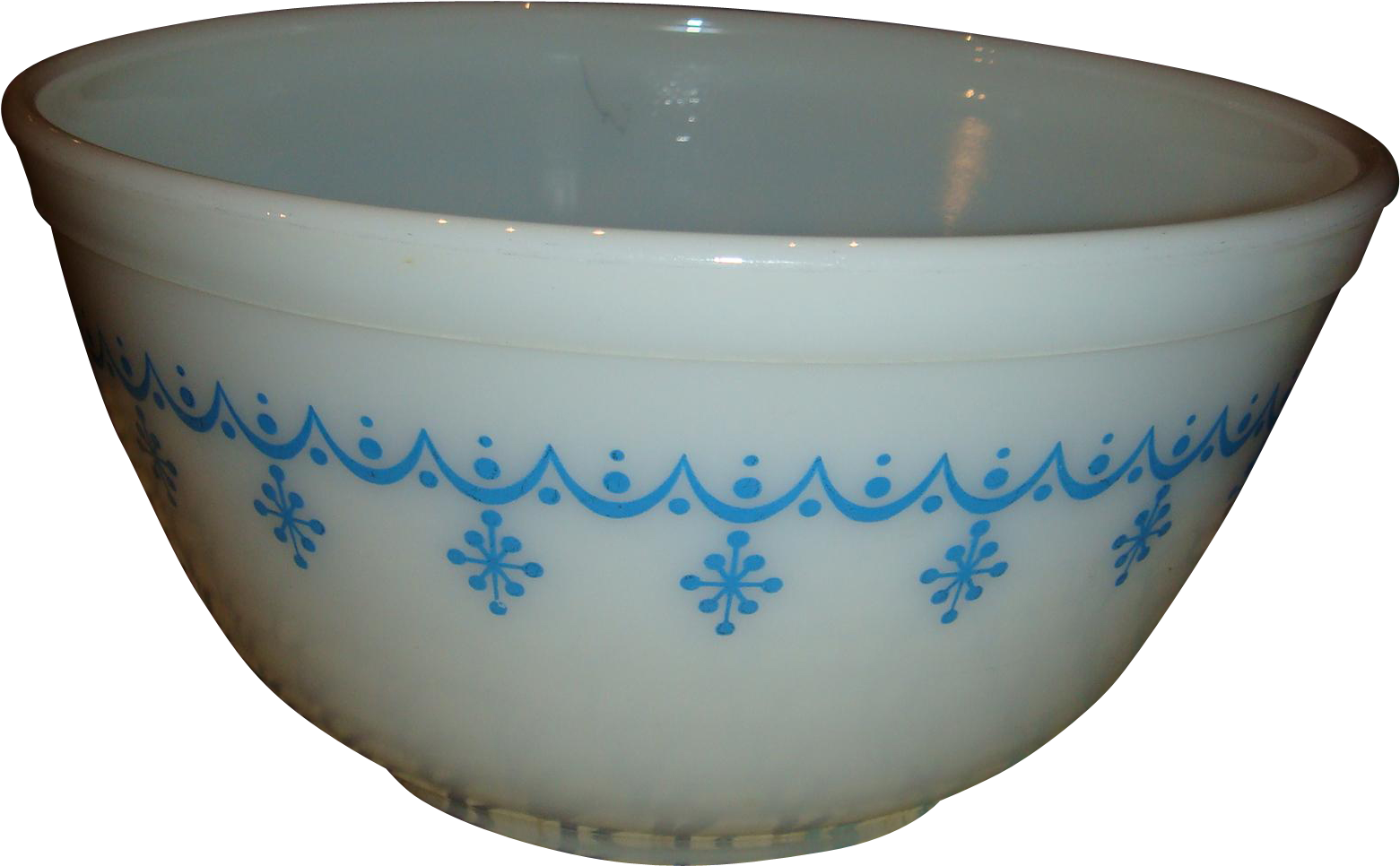 Vintage Pyrex 1 1/2 Quart Mixing Bowl Snowflake Or - Bowl Clipart (1560x1560), Png Download