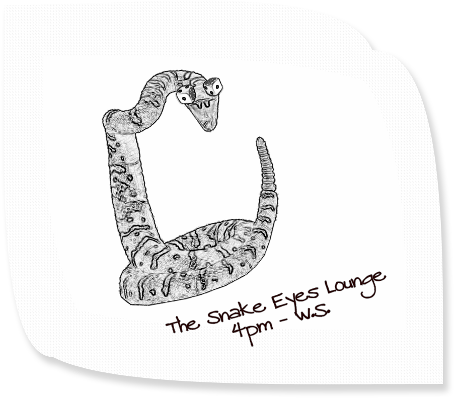 The Snake Eyes Lounge - Serpent Clipart (958x828), Png Download