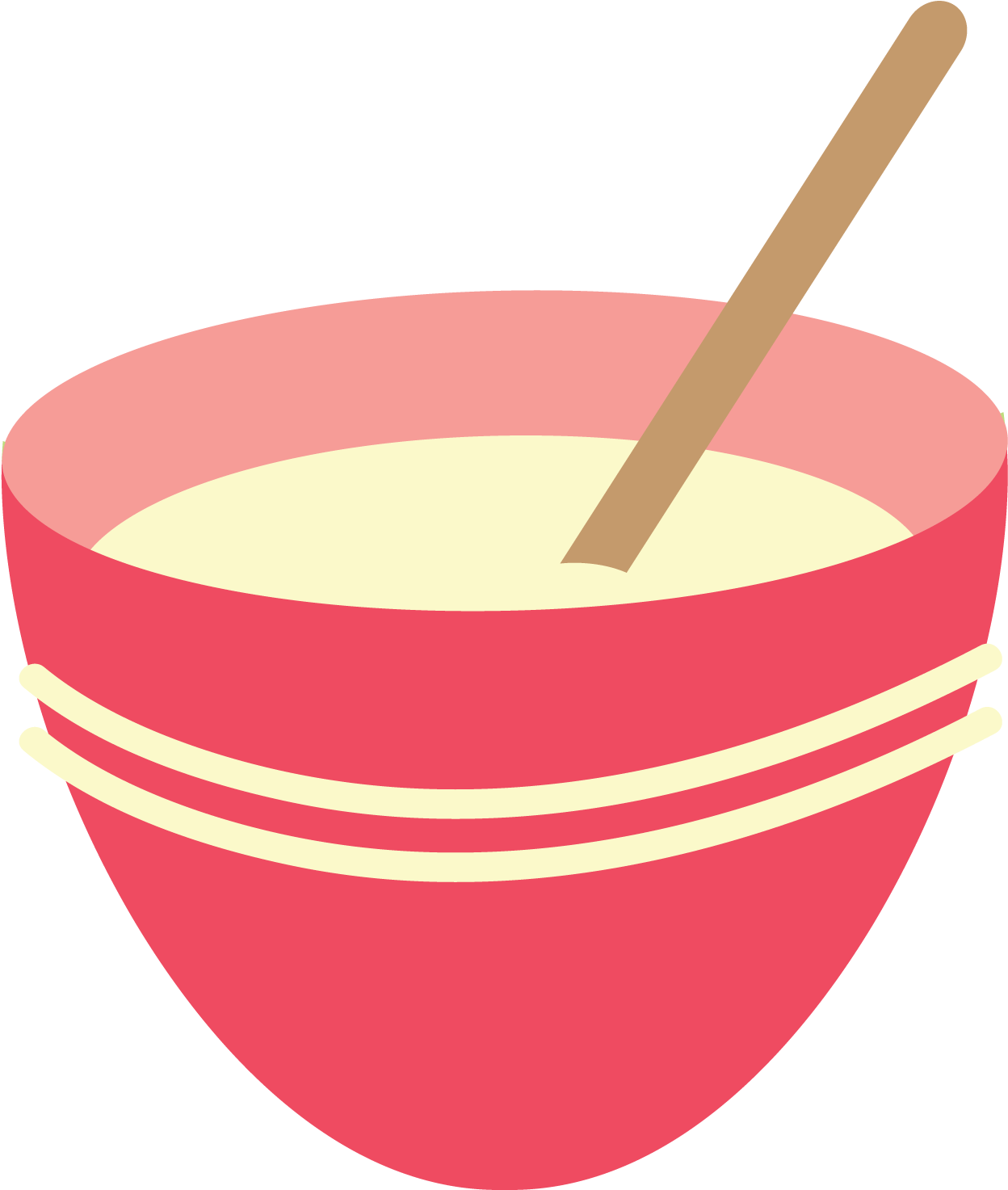Cookbook Clipart Mixing Bowl - Cozinha Minus - Png Download (1274x1500), Png Download