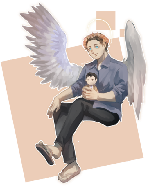 Happy Birthday Misha Collins - Illustration Clipart (540x694), Png Download