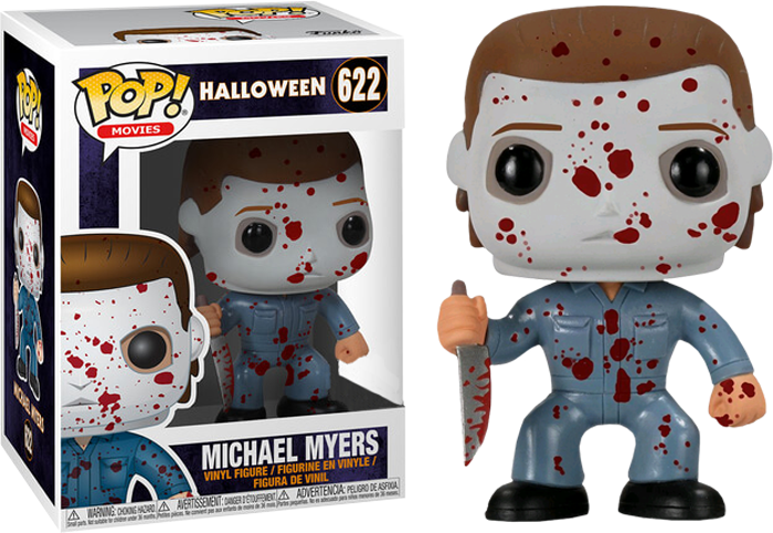 Halloween - Michael Myers Bloody Funko Pop Clipart (700x483), Png Download