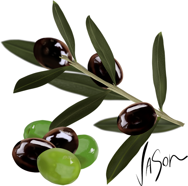 A Taste For Olives - Tasmannia Clipart (640x640), Png Download