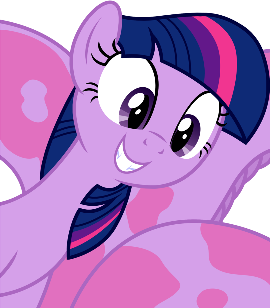 A Health Of Information, Alicorn, Alternate Version, - Twilight Sparkle Alicorn Smile Clipart (879x1024), Png Download