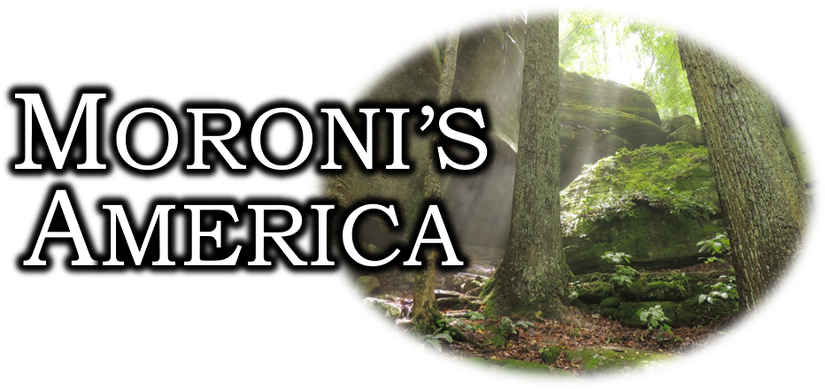 "moroni's America" The North American Setting For The - Capleton Rise Them Up Clipart (1059x439), Png Download