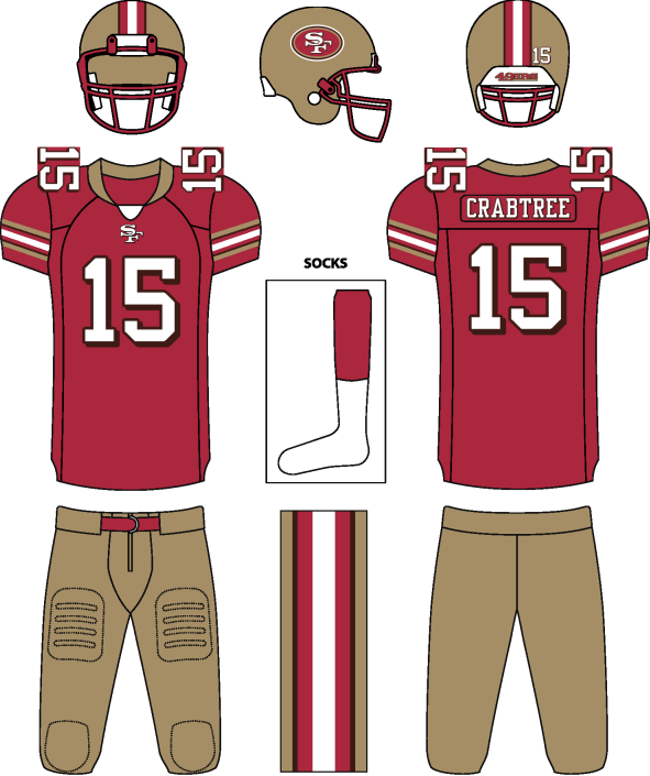 49ersfinared - Buccaneers New Orange Jersey Clipart (591x705), Png Download