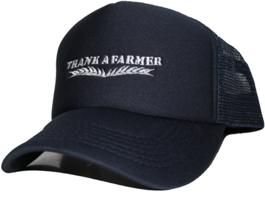 Truckers Cap - Embroidered - Thank A Farmer Hat Clipart (600x600), Png Download