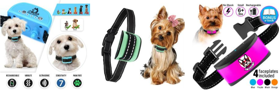 Tiny Dog Bark Collar Reviews - Yorkshire Terrier Clipart (975x378), Png Download