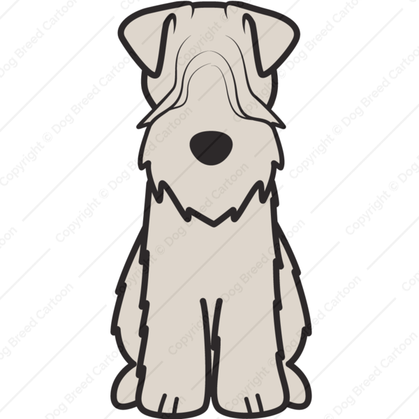 Schnauzer Clipart Soft Coated Wheaten Terrier - Wheaten Terrier Logo - Png Download (600x600), Png Download